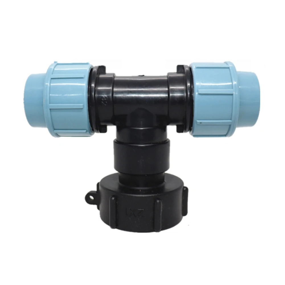 

Crafted From Plastic Easy Installation Garden Coarse Thread Mm PE Fittings Plastic Versatile Water Tank Fitting