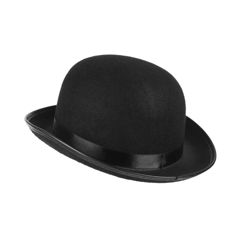 Vintage Cosplay Magician Hat Lightweight Women Men Jazz Felt Hat Party Costume Photoshoot Props Stage Performance Supplies