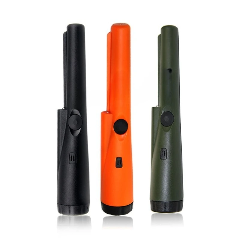 

Handheld metal detector, positioning stick green, orange and black optional