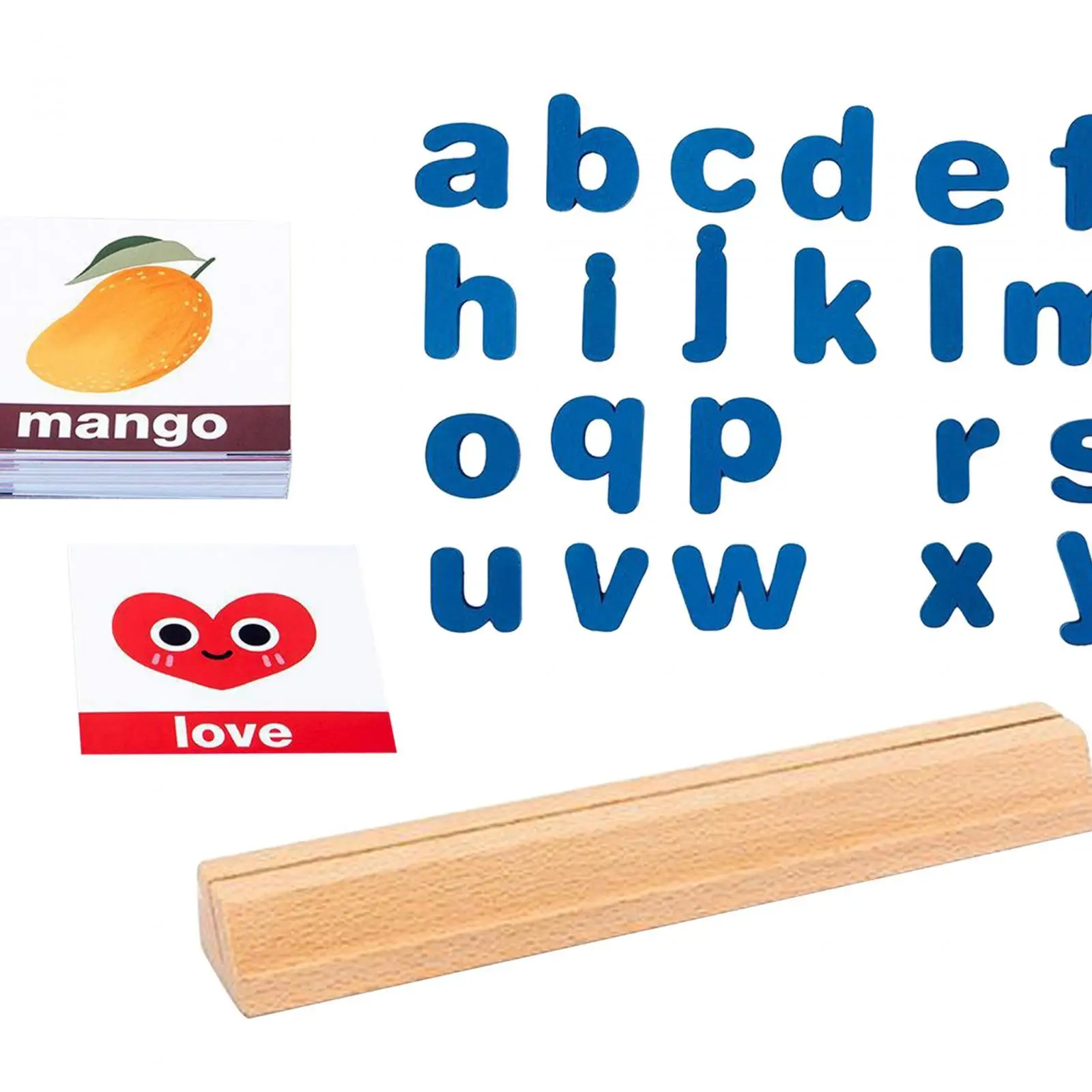 Englisch Rechtschreibspiel Mathematik Lernen Lehrmittel Montessori Spielzeug Alphabet für