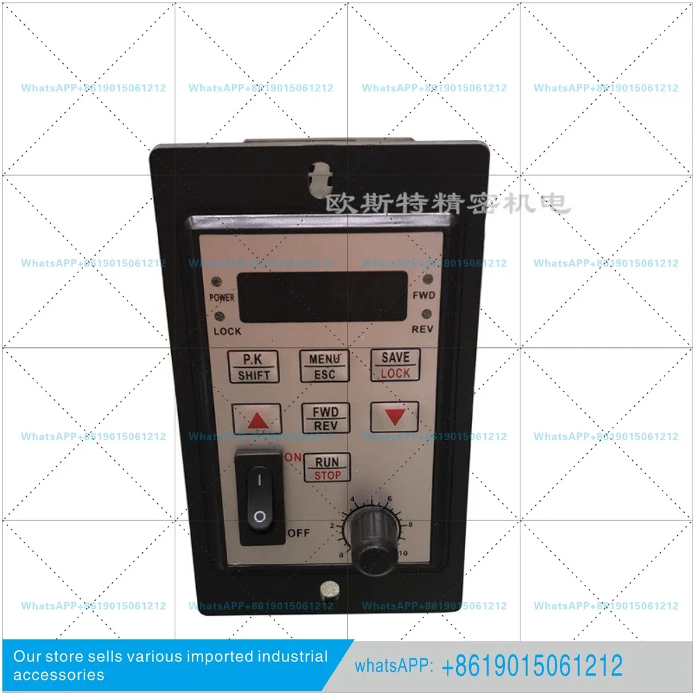 6W-750W AC three-phase, single-phase motor inverter single-phase 220V input three-phase output, digital display governor