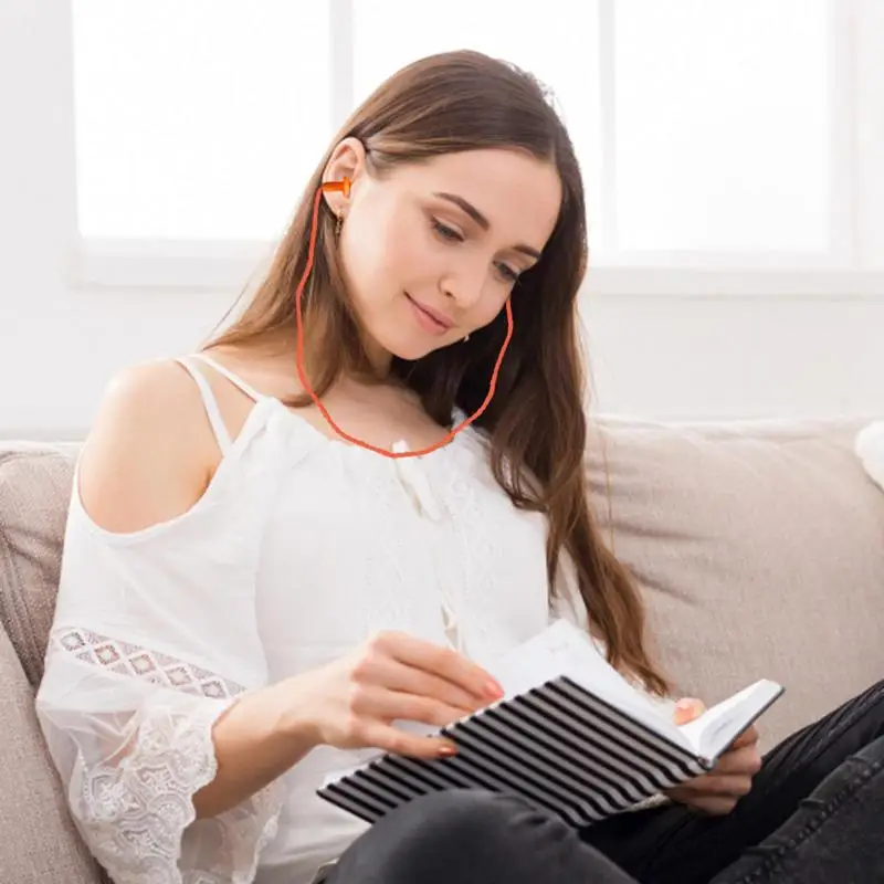 Tampões auriculares multiusos para casa, tampões com cancelamento de ruído, tampões coloridos para homens e mulheres, tampões auriculares macios