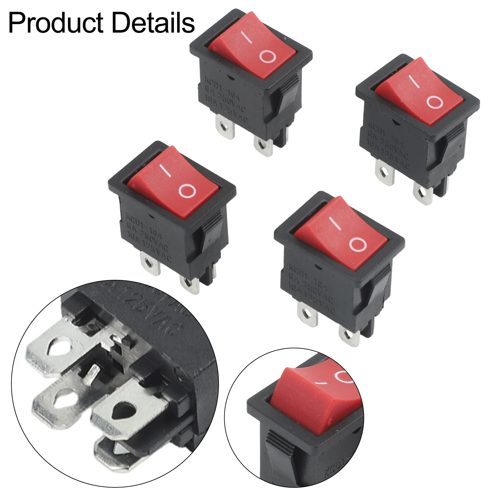 For Toggle Rocker On Off Switch For For Shopvac QSP Pro QPL45 12 Gallon Wet Dry Vacuum Cleaner Parts Replacement Acce
