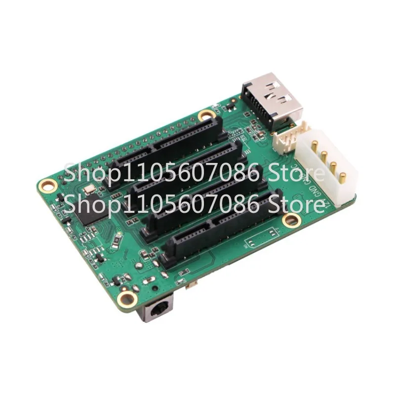 Suitable for Radxa Penta SATA Expansion Board, Suitable for Multiple SBC Raspberry Pi, Mini NAS