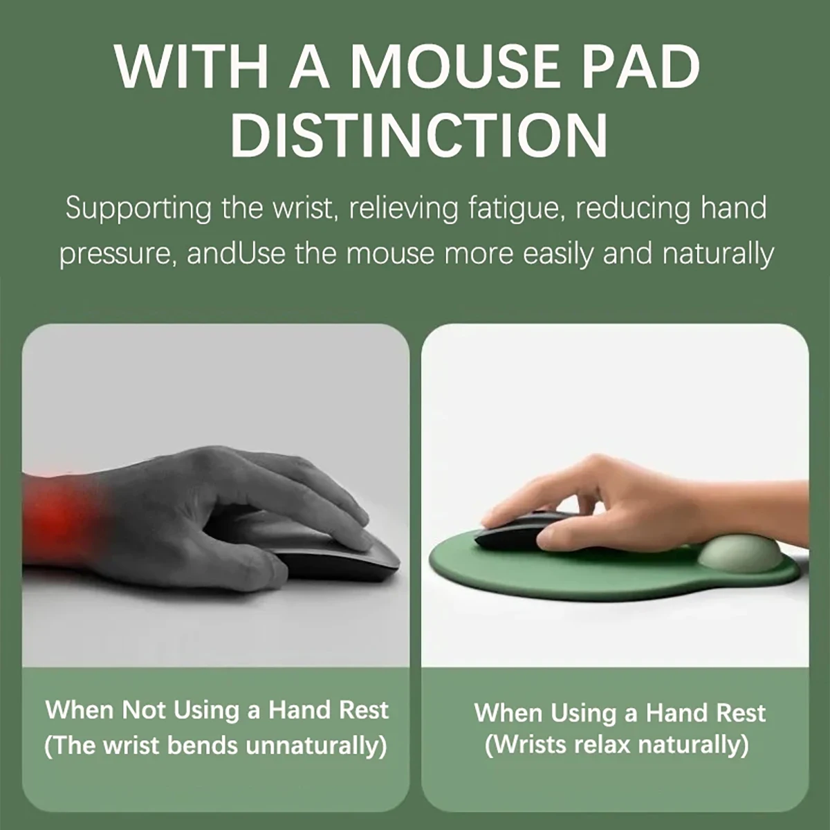 แผ่นรองเมาส์ยางกันลื่นสีไล่ระดับ 1 ชิ้น เหมาะสำหรับใช้ในสำนักงาน อุปกรณ์สำนักงาน กลับไปโรงเรียน