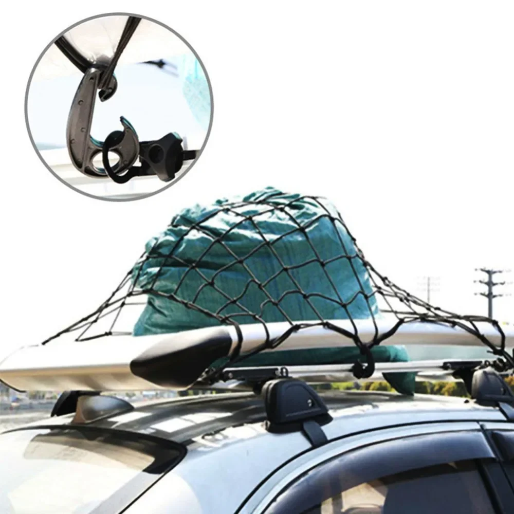 

Durable Cargo Net with Baggage Fixed Net for Universal Car SUV, Ideal for Tyres, Wheels, and Luggage Storage