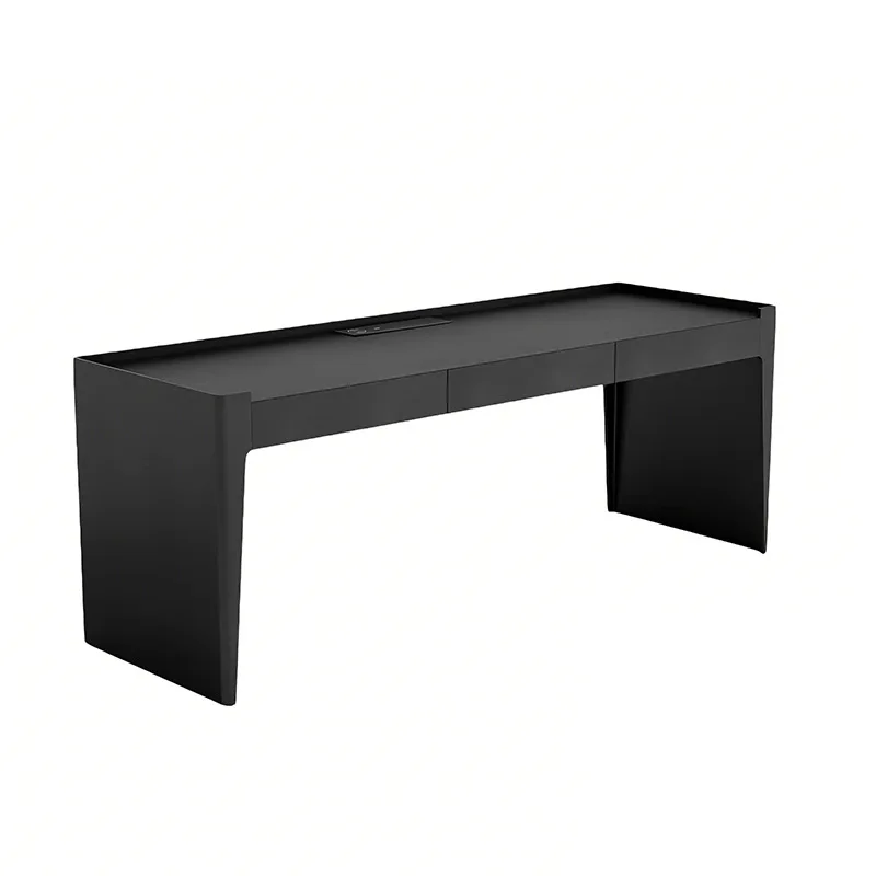 YJQ light luxury modern home bedroom study Italian minimalist desk living room high-end desk