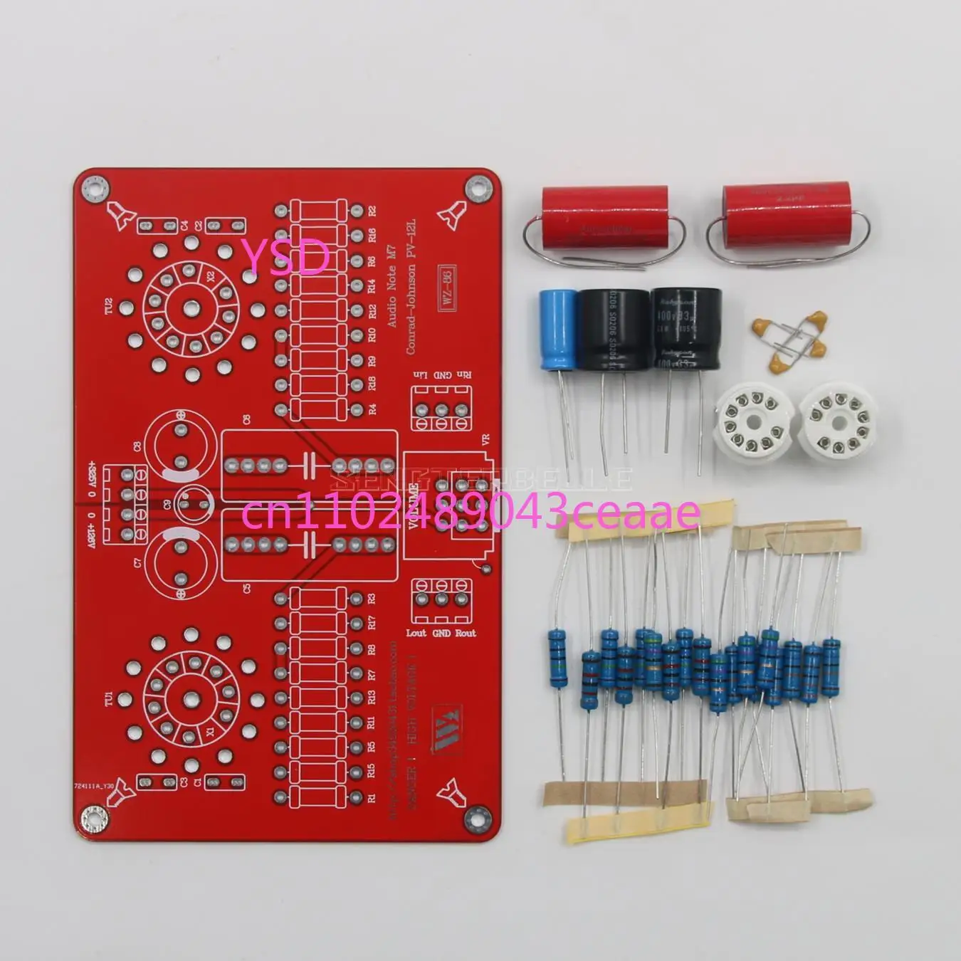 

Reference Conrad-Johnson PV12 Preamp Circuit HiFi Stereo 12AU7 Vacuum Tube Board WZ-86