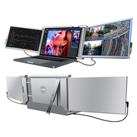 Trending Products New Arrivals FOPO 14 Inch Computer Monitor Laptop Screen Extender 1080P LCD Display Triple Portable Monitor