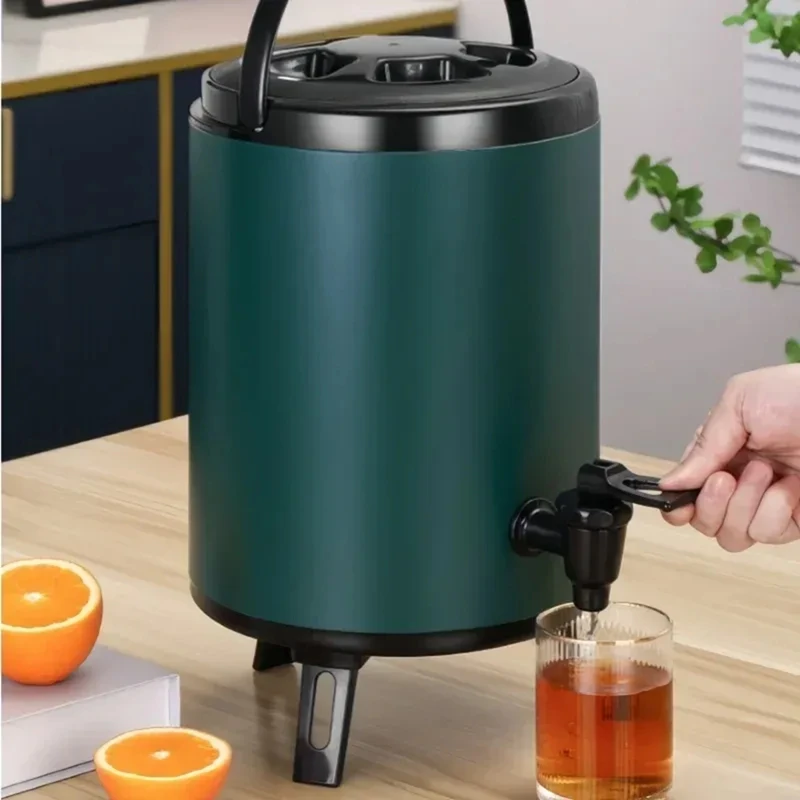 AT43-6 Liter Stainless Steel Heat Preservation Barrel Suitable For Heat Insulation Of Hot Drinks.Beverage Storage Container