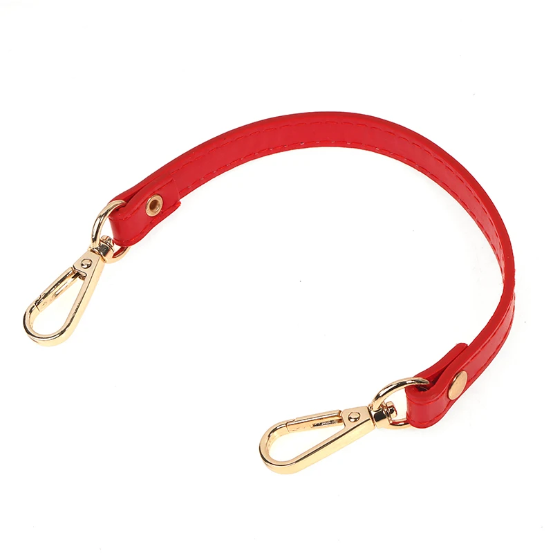 1Pc 28Cm Pu Leather Handbag Handle For Women Short Bag Strap Replaceable Shoulder Strap Bag Belt Handle Fashion Bag Accessories.