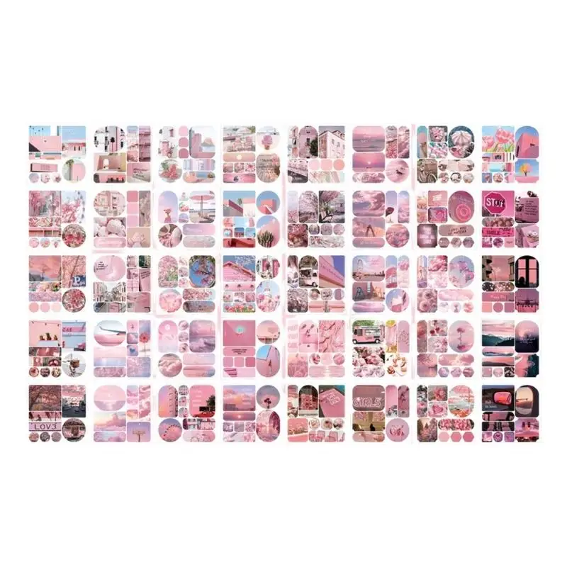 31BA Assorted Shapes Stickers Book for Building Coordinated Diary Layouts, Paper Crafts, Cards, and Gift Wrap Accents