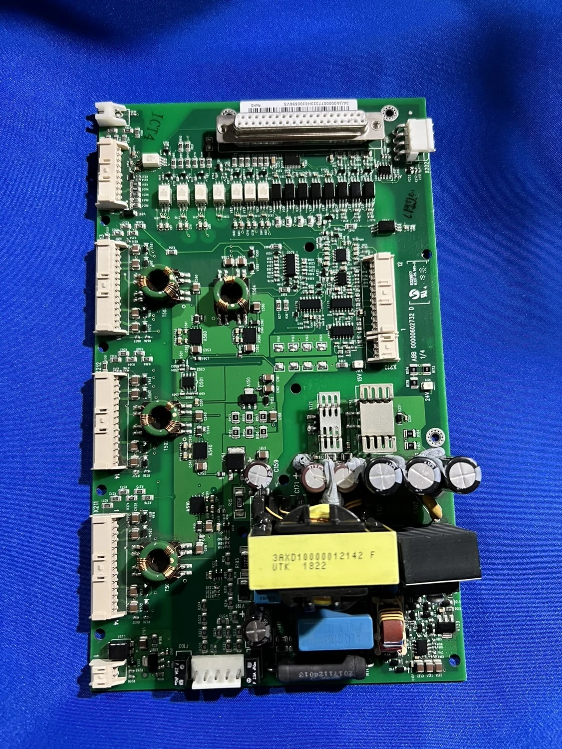 Disassembly of ABB inverter ACS880 series ZINT-571 driver board ZINT-592 power board 3AUA000103603