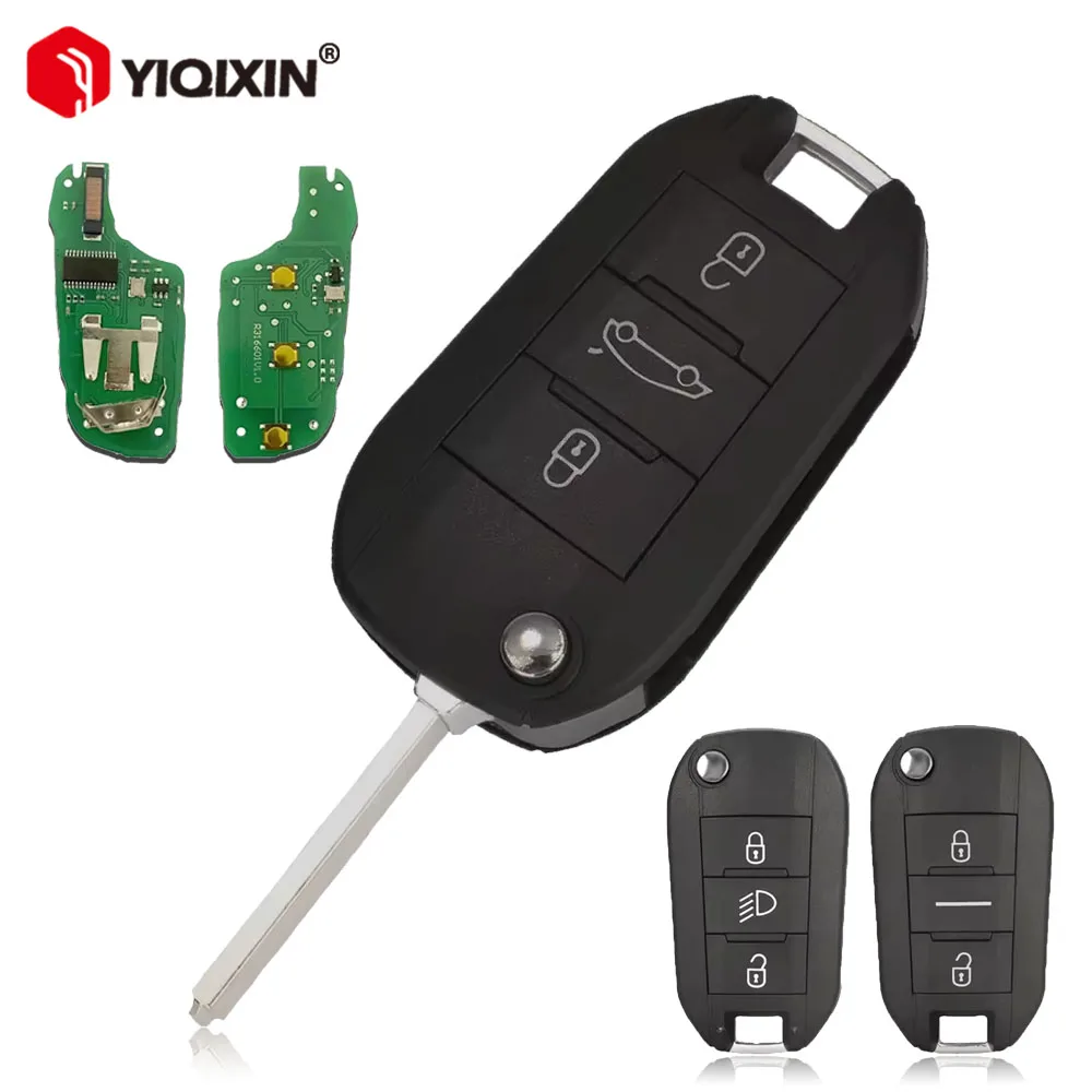 

Дистанционный ключ от 434 МГц для Citroen C3 С2 C5 4A C Elysee C4 Cactus C6 DS4 DS3 DS для Peugeot 208 2008 301 308 3008 408 508 ID46