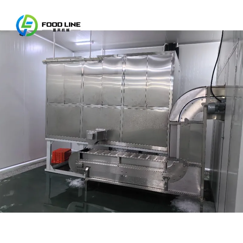 Customized edible ice maker ice cup line fully automatic stainless steel for commercial packaged ice processing workshop