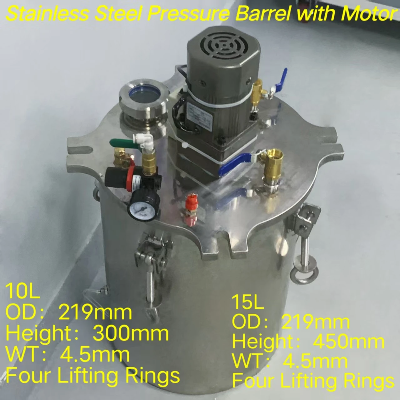 أسطوانة غراء الضغط عالية الأداء TLF لتصنيع أوعية الضغط المتينة
