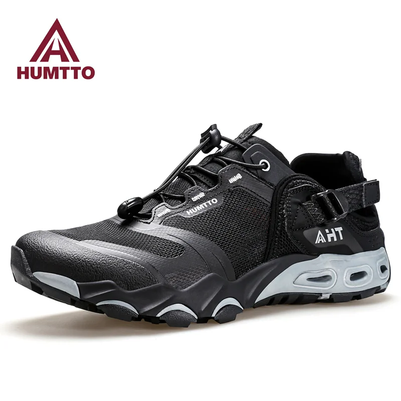 

HUMTTO Hiking Shoes for Men Sneakers Outdoor Summer Water Trekking Barefoot Shoes Mens Breathable Quick Drying Beach Sandals Man