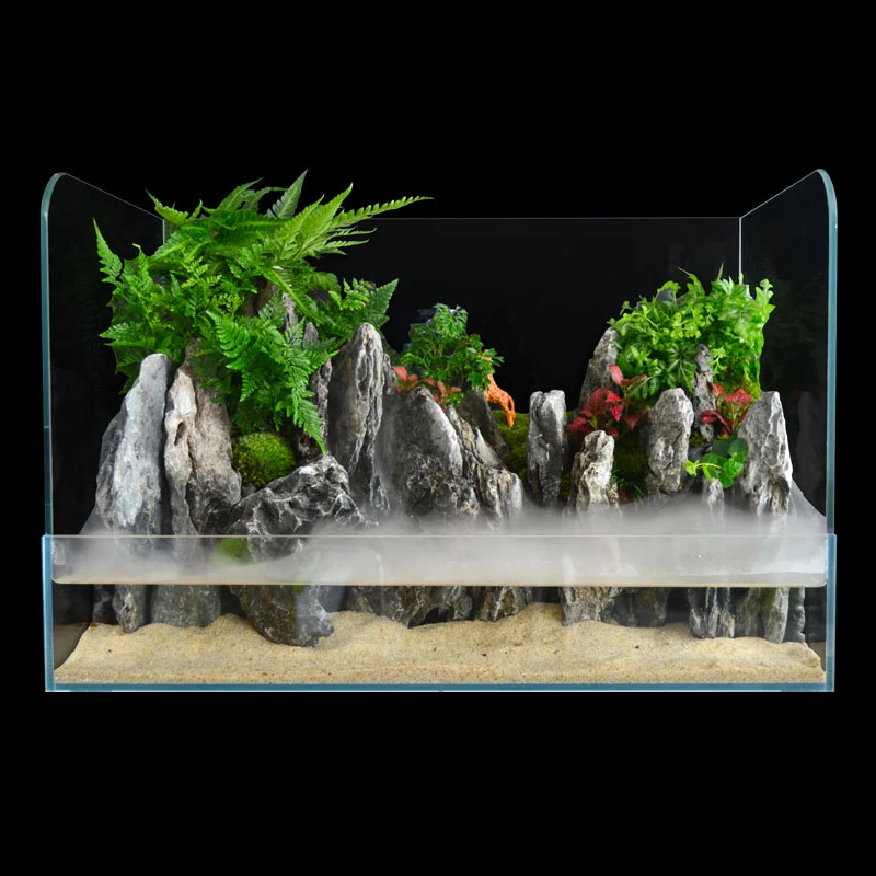 

For Ultra White Tank Aquarium Customized Ultra White Glass Fillet Aquarium A