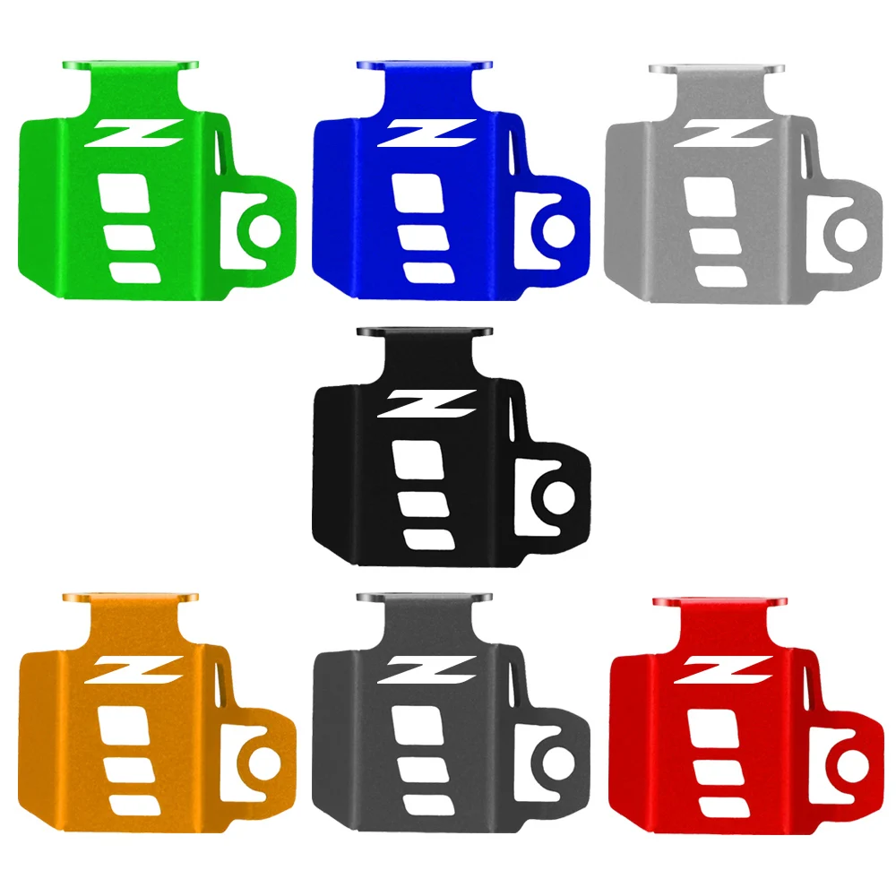 For Kawasaki Z125 Z300 Z400 Z750 Z800 Z900 Z 900 Z1000 Motorcycle Rear Brake Fluid Reservoir Cap Guard Oil Tank Cover Ptotector