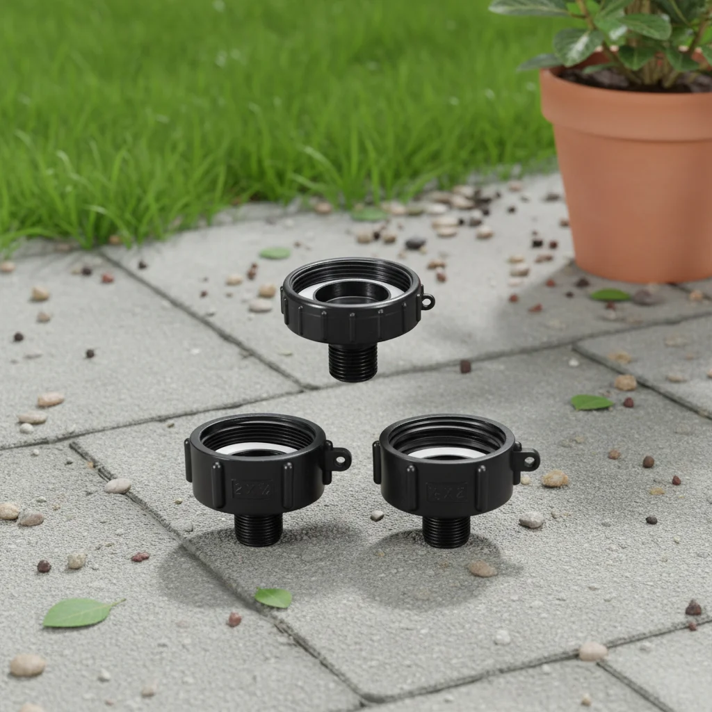 1/3pcs 2-inch Female Thread To 3/4inch Male IBC Garden Hose Adapter Water Pipe Adapter For Easy Water Connection Watering Tasks