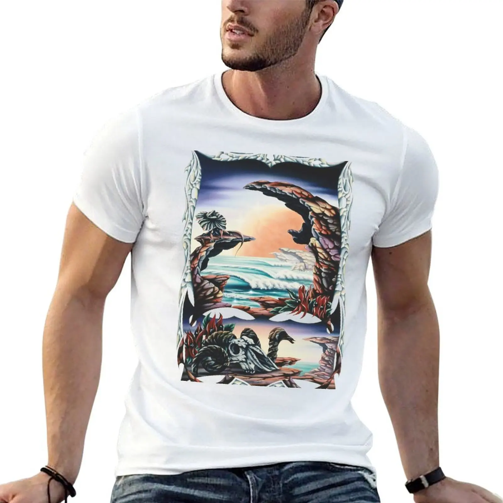 speedlineart, surf australia T-Shirt vintage graphic tee graphic t shirt vintage Men's t-shirts