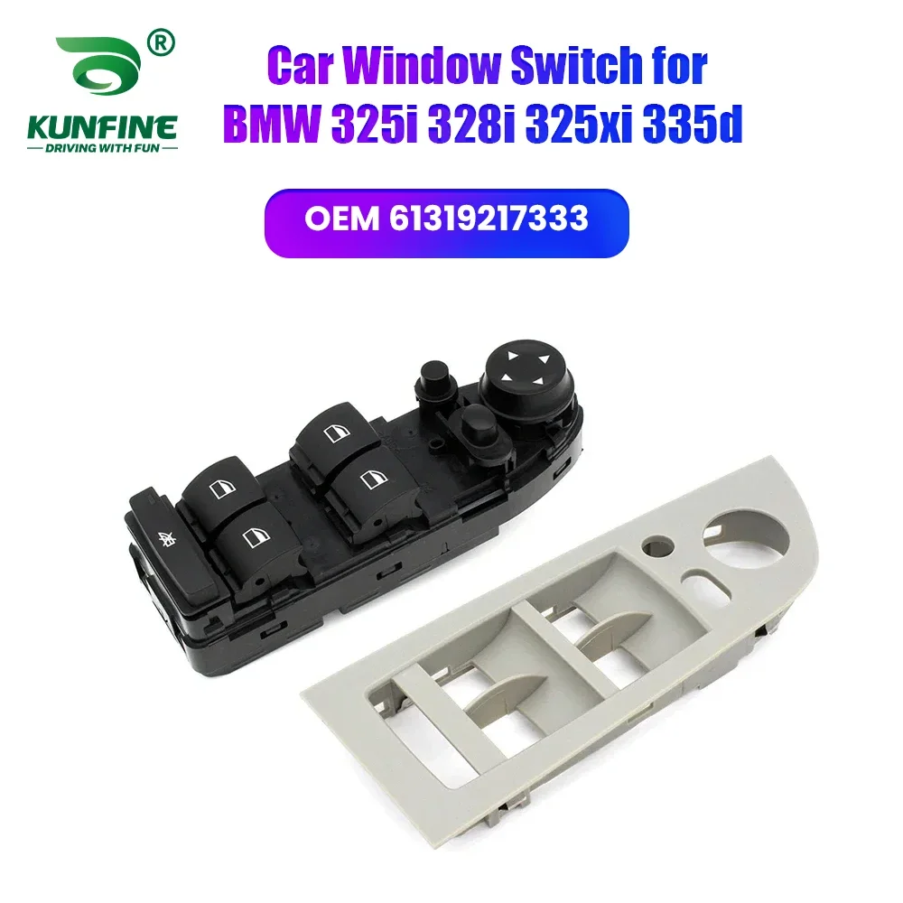 

Car Window Switch Button Front Left Power Master Control For BMW 325i 328i 330i 335xi Part NO. 61319217333