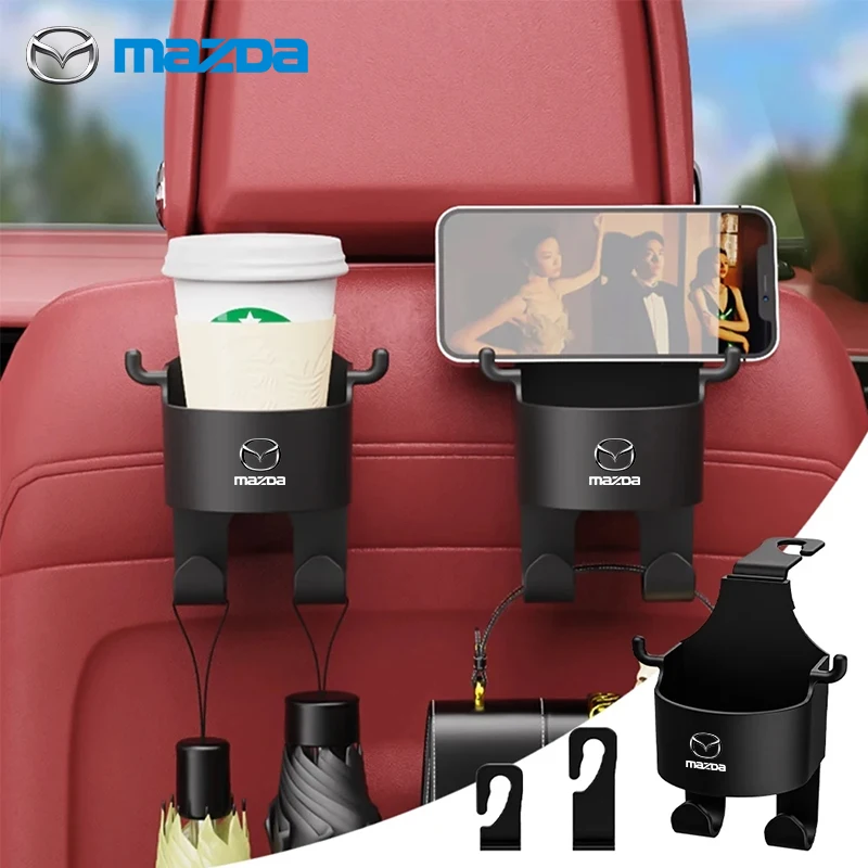 Car Seat Hook Hanger Storage Organizer Cup Handbag Hooks For Mazda 3 Alexa CX-30 CX30 CX5 CX 5 CX-5 CX8 CX9 CX4 Car Accessories