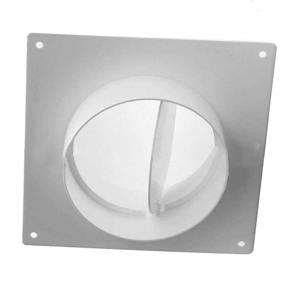 Adattatore di sfiato per asciugatrice antiriflusso per condotto di scarico da 4 "/100 mm per condizionatore d'aria per bagno e cucina