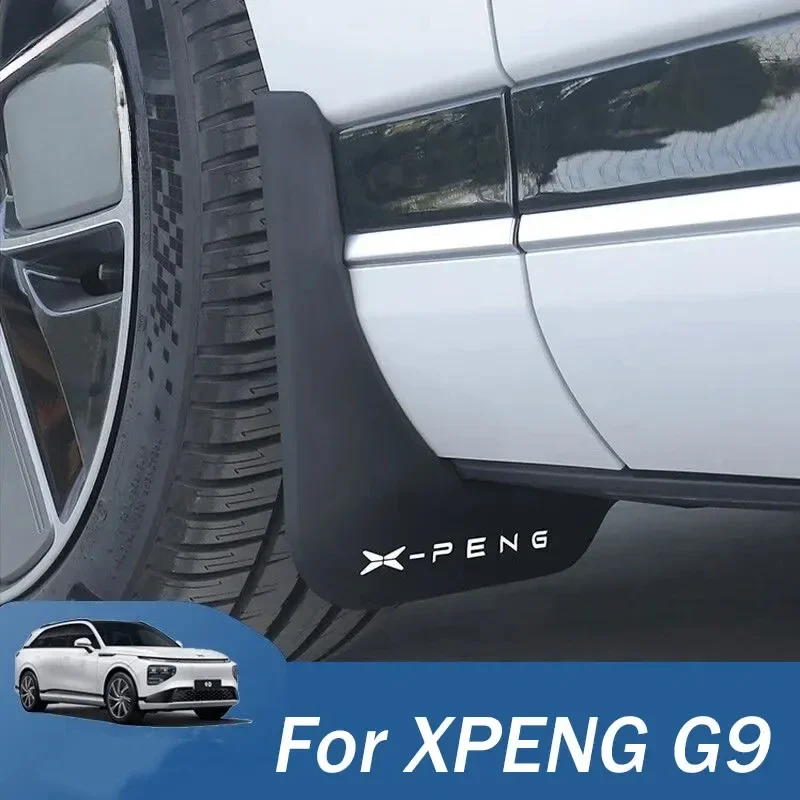For Xpeng XiaoPeng G9 2022 2023 2024 2025 Mudguards Splash Guards Fender Car Mudflaps Front Rear Car Cover Protecto Accessories
