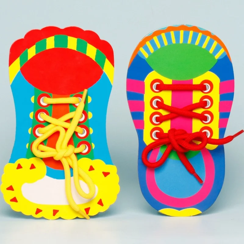 Shoelace Threading …