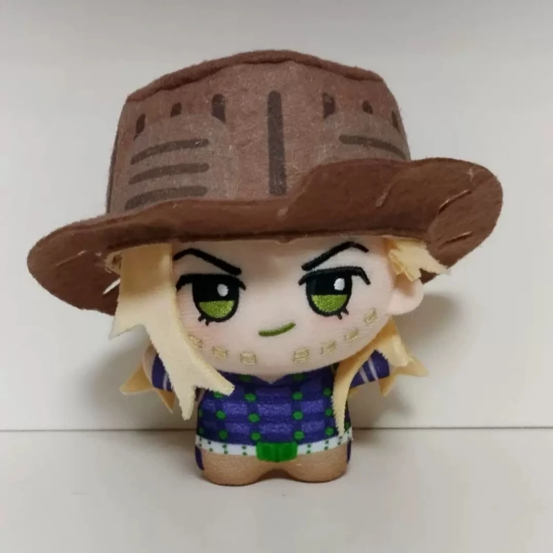 

Johnny Joestar 10cm Soft Cotton Plush Doll JoJo's Bizarre Adventure Keychain Holiday Gift Toy Steel Ball Run Merchandise