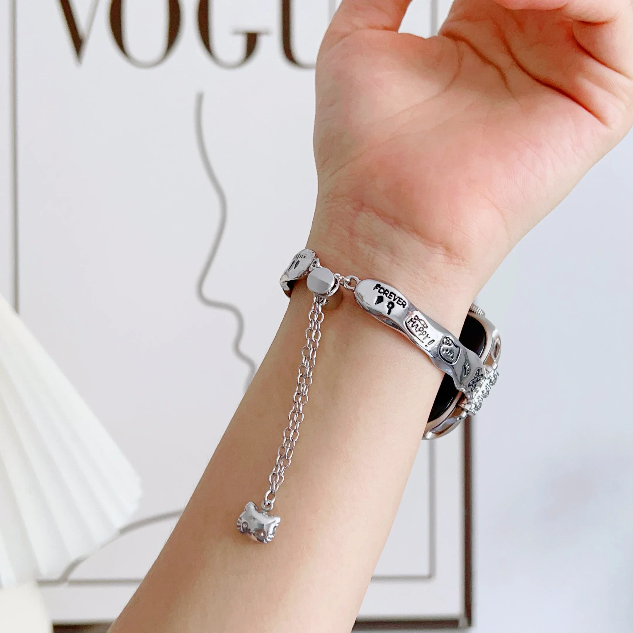 ممتاز جديد الكرتون سوار لساعة أبل ربط الفرقة سلسلة 10/9/8/7/6/5/4 SE 40 مللي متر 41 مللي متر 42 مللي متر 44 مللي متر 45 مللي متر 46 مللي متر 49 مللي متر حزام