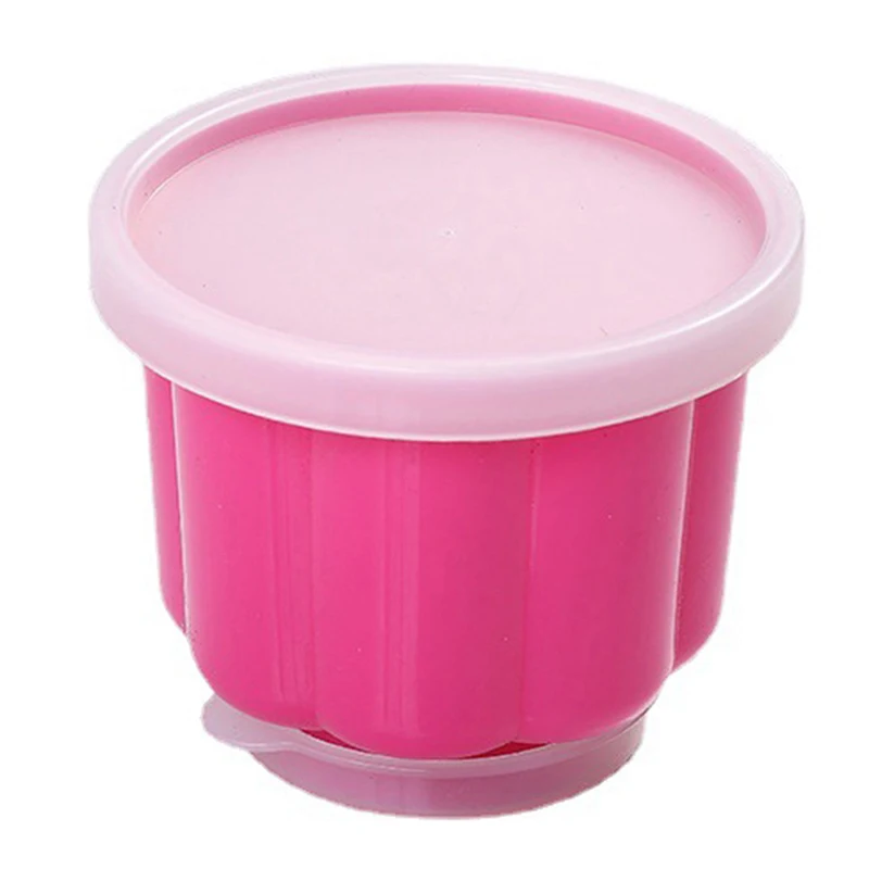 أواني خبز بلاستيكية قابلة لإعادة الاستخدام مع غطاء ، قالب بودنغ ، قالب كيك جيلي بودنغ تصنعه بنفسك ، أداة خبز ، 1 way