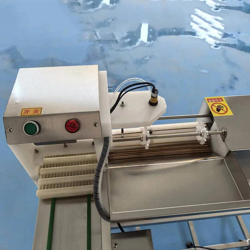 Automatic Skewer Machine for Beef, Lamb, and Poultry—Suitable for 25-30MM/30-35MM Bamboo Skewers High Precision(Customized)