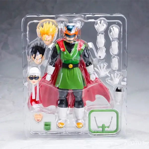 

Bandai SHF Son Gohan Super Masked Saiyan Superman Dragon Ball Soul Limited Movable Model Figure