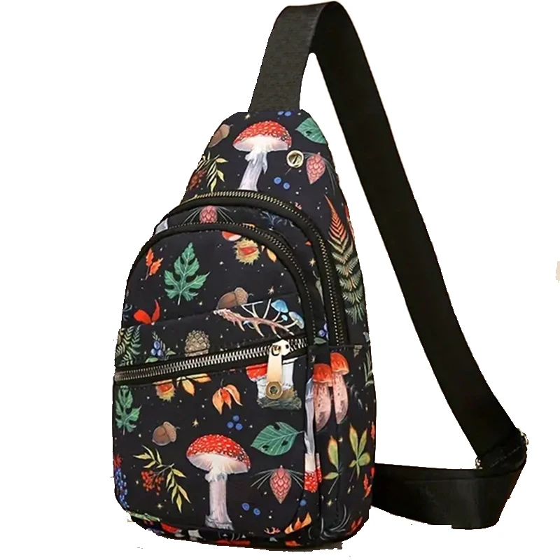 حقيبة كروس، محفظة كروس، حقيبة كتف، حقيبة متعددة الاستخدامات، حقيبة ظهر قماشية عرقية على الصدر/الظهر