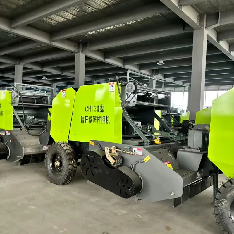 Customized Small Round Baler Machine Silage Hay Baling Press 220V Portable Baler Wrapper For Small Farm