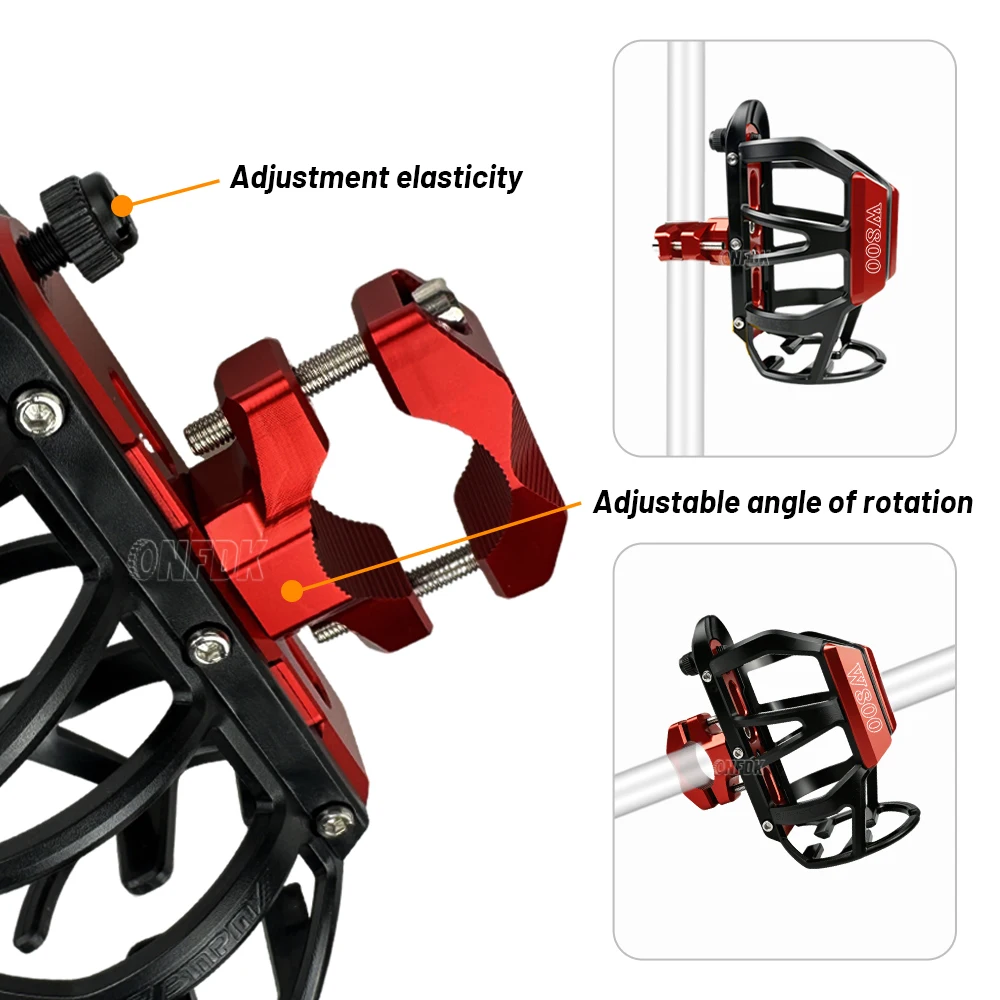 Para kawasaki ninja 1000sx 650 500 400 e1 w800 ninja1000sx motocicleta garrafa de bebida copo gaiola suporte copo água rack garrafa água