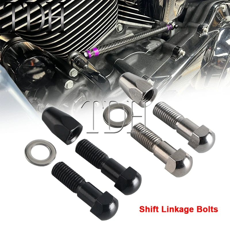 Gear Shifter Lever Rod Bolts Shift Linkage Hardware Screws For Harley Night Train Softail Custom FLSL FXSTS Heritage Springer