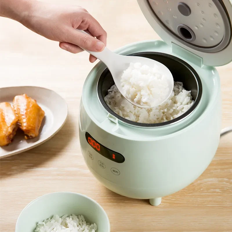 for 220V 1200ML Electric Rice Cooker Non-stick Automatic Food Cooking Pot Multi Cooker Mini Portable Cooker