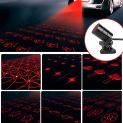 Auto Rear-end Anti Collision Warning Light Brake Parking Light Fog Light LED Styling Decoration Car Motorcycles Laser Tail Lamp