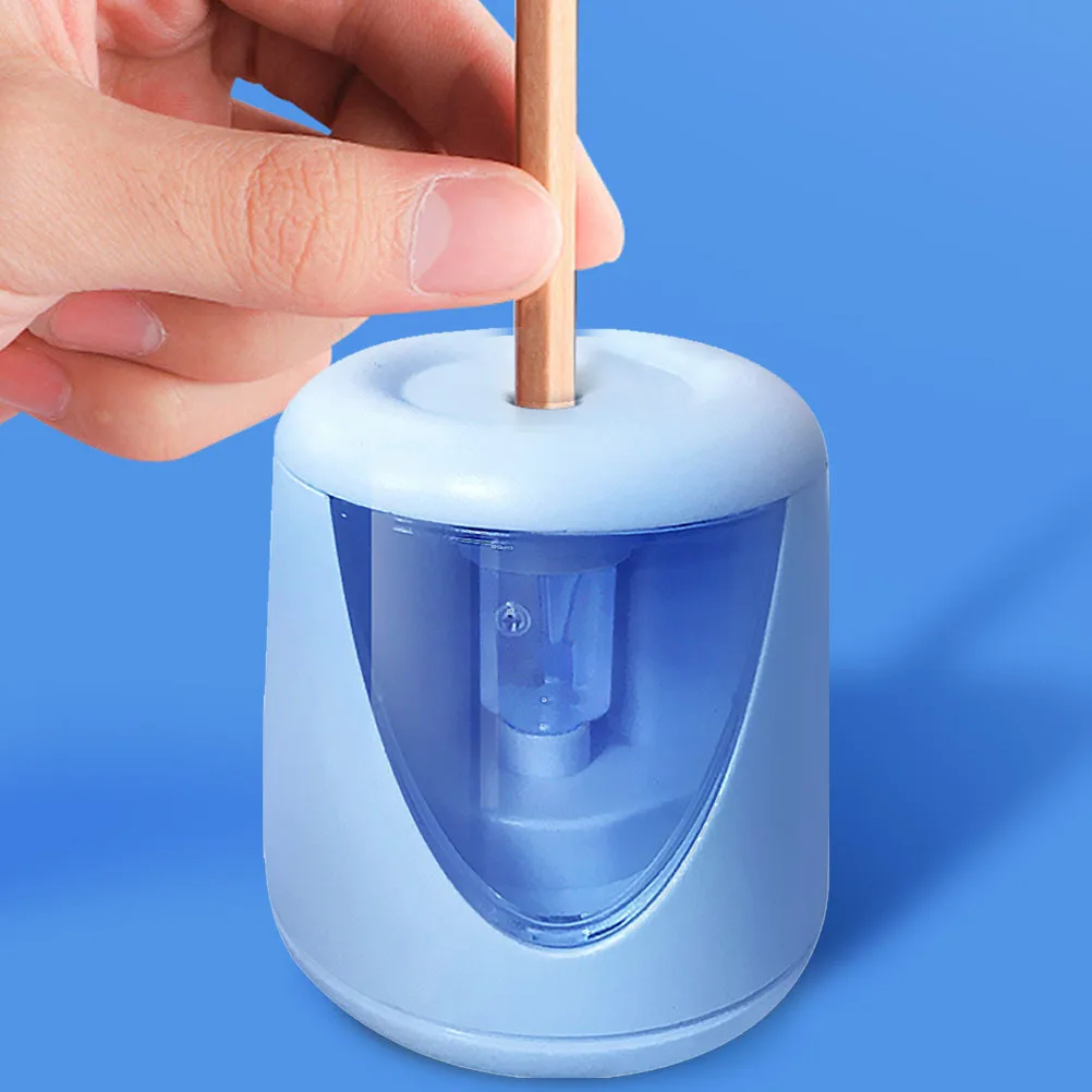 مبراة أقلام كهربائية أوتوماتيكية تعمل أدوات مكتبية محمولة للأطفال والطلاب والمعلمين والمكتب المدرسي رائعة