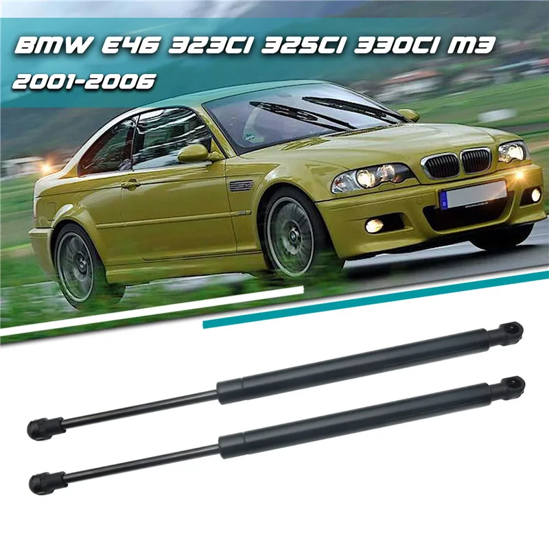 

2x Rear Trunk Lift Supports Gas Struts for BMW E46 323Ci 325Ci 330Ci M3 2001-2006 Convertible Cars Accessories 51248227895