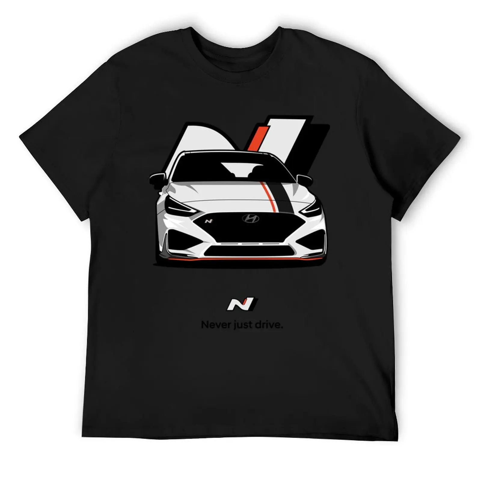 

i30N White T-Shirt clothes tees graphic t shirts Men's clothing