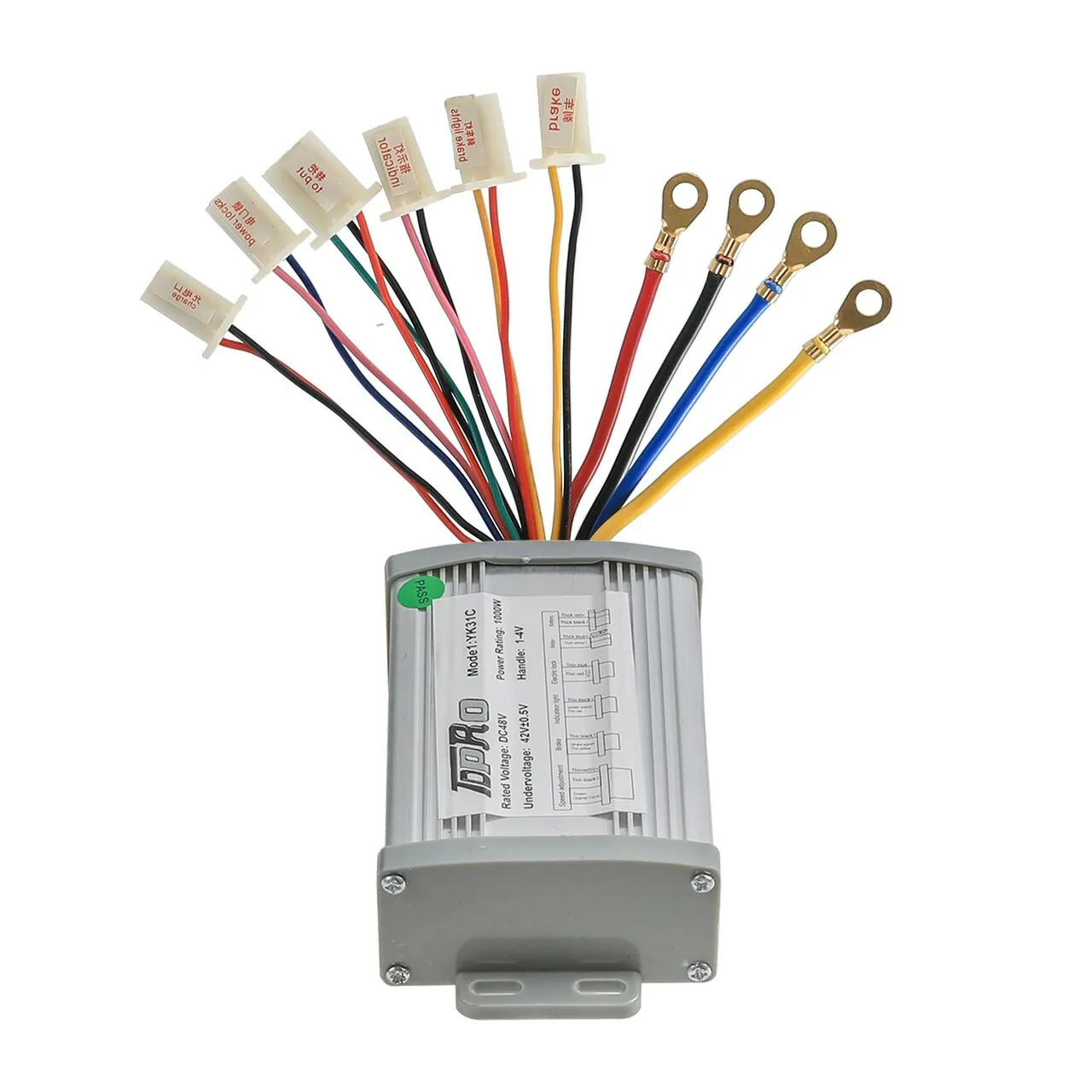 48V 1000W Electric Scooter Motor Brush Speed Controller For E-Bike Go kart ATV