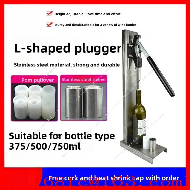 High Quality Red Wine Bottle Capping Machine, Cork Sealing Machine, Corkscrew