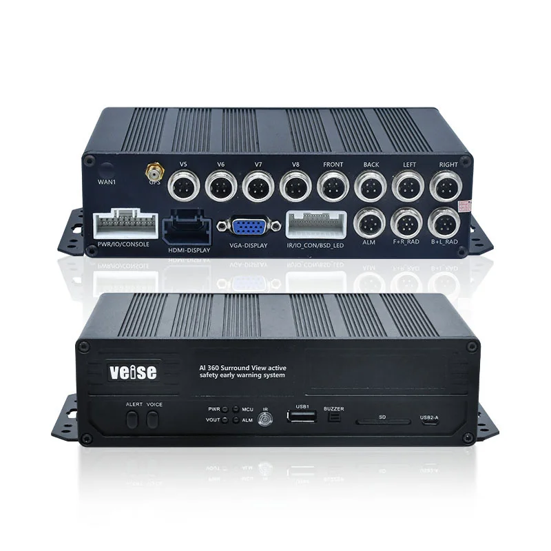 نظام مراقبة AVM في جميع أنحاء مع كاميرا عكسية وكاميرا 360 مع شاشة تعمل باللمس #4