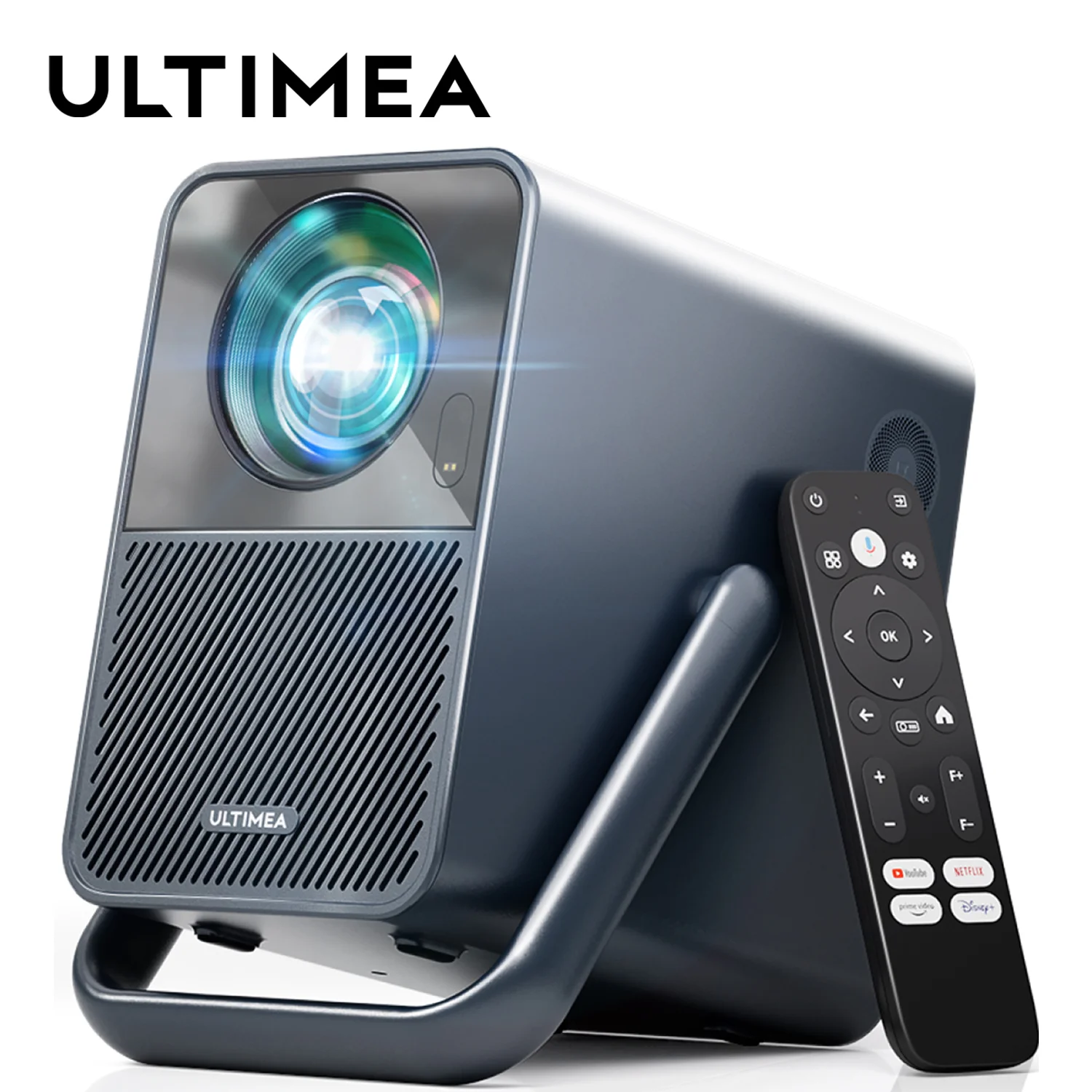

ULTIMEA Projector 4K Android TV 11.0, with Netflix Home Cinema Projector 1000 ASIN Lumens, Dolby Audio Portable Smart Beamer