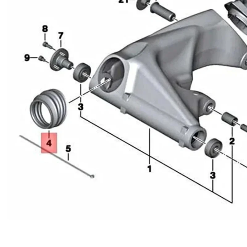 

Front Dust Cover For Motorcycle Rear Axle Transmission Drive Shaft For BMW R1200GS Adventure R RT S ST