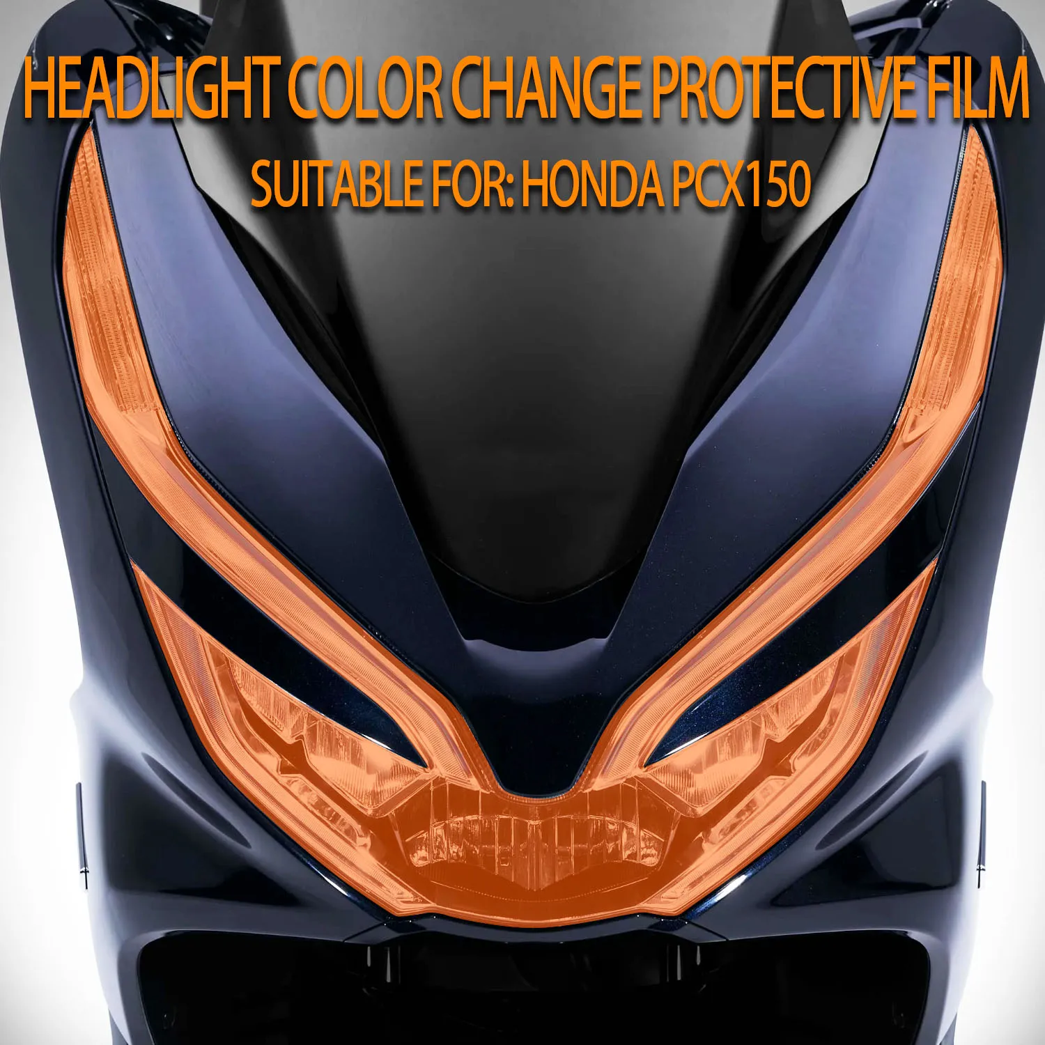 

Motorcycle Headlight Transparent Protector Transparent Sticker Accessories for Honda PCX150 PCX 150 pcx150